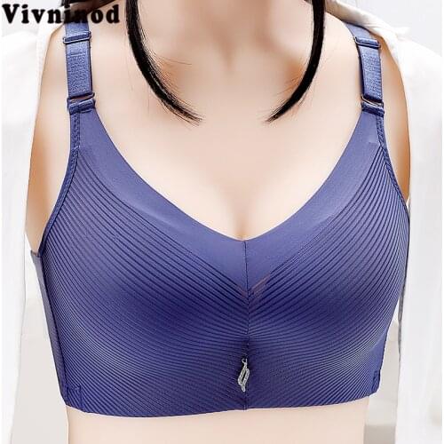 Seamless WireFree Sexy Lace Push Up Bras For Women Underwear BH Sexy DeepV Wire Free Bralette Female Lingerie Seamless Brassiere