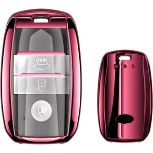 Hot Sale Soft TPU Car Smart Key Case Full Cover For Kia KX3/ KX5/ K3S/ RIO/Ceed/Cerato/Optima/K5/Sportage/SorentoL72 Accessories