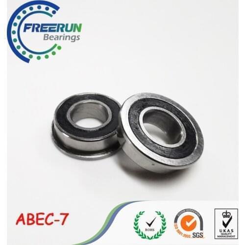 10Pcs ABEC-7 F688-2RS Bearing 8x16x5 mm Flanged Miniature For 3D Printer F688 RS Ball Bearings
