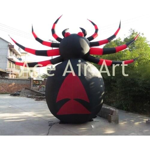 Halloween standing giant spider inflatable by inflatable factory