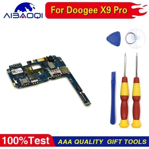 Mainboard 2G+16G ROM Motherboard Flex Cable Board For Doogee X9 Pro 5.5 Inch MTK6737 Quad Core Replacement Parts Free Tools