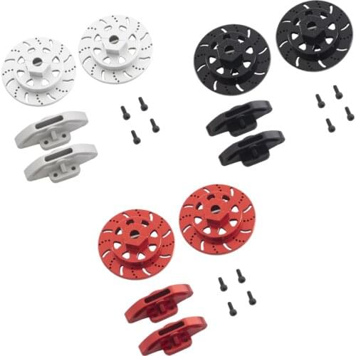 Metal RC Brake Disc with Mount for Axial RBX10 1/10 Crawler Racing Car DIY