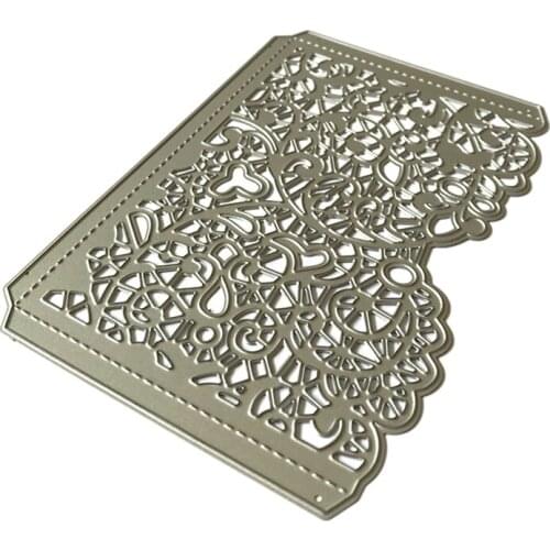 Lace Cover Metal Cutting Dies Stencil Scrapbooking DIY Album Stamp Paper Emboss