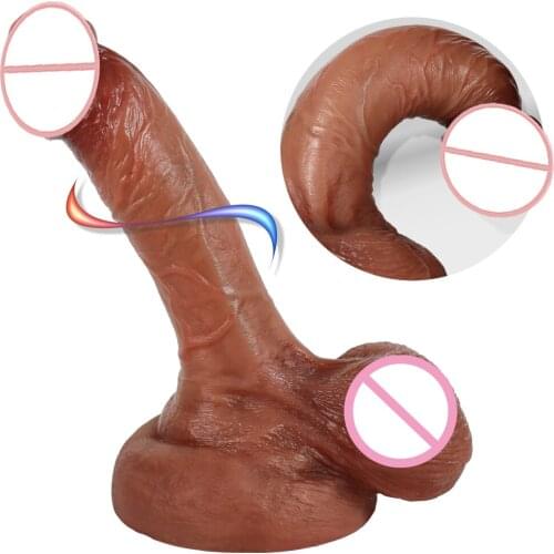 Huge Dildos Strapon Phallus Huge Large Realistic Silicone Dildos With Suction Cup G Spot Stimulate Adult Sex Toys for Woman