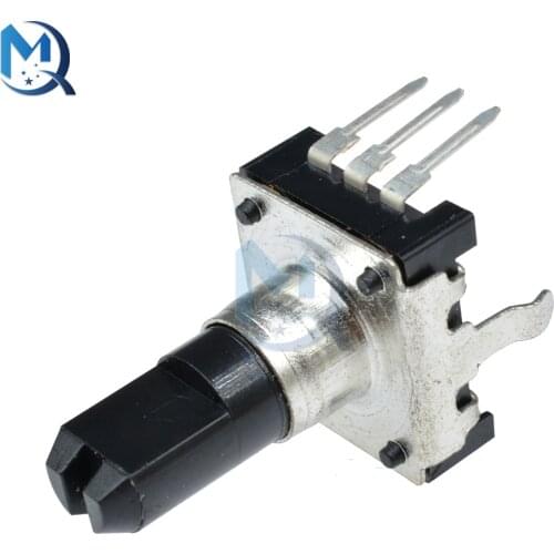 5pcs DC 5V Rotary Encoder EC12 Switch Audio Digital Potentiometer Handle 360 Degree Angle 20 Pulse for PIC Or Microcontroller