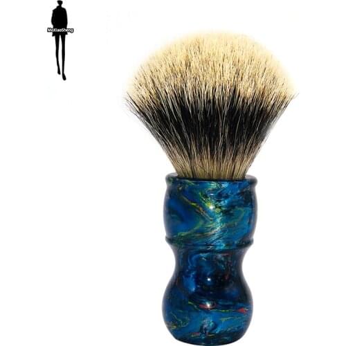 Beard Brush Alpine Bristles Makeup Brush Salon MenS Facial Beard Cleaning Tool Shaving Tool Shaving Brush