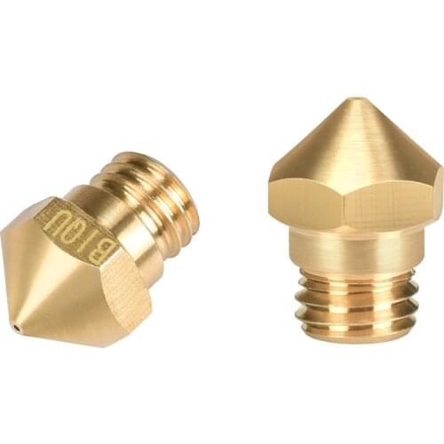 3D Printer Nozzle MK10 Brass Nozzle M7 Screw thread 0.3/0.4/0.5/0.6/0.8mm For 1.75mm Filament J-head Hotend Extruder parts