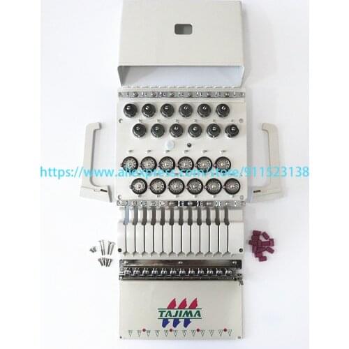 Tajima Embroidery Machine Spare Parts 12 Needles 12 Colors Bottom Thread Alarm System Upgrade Full Set With Electronic Board