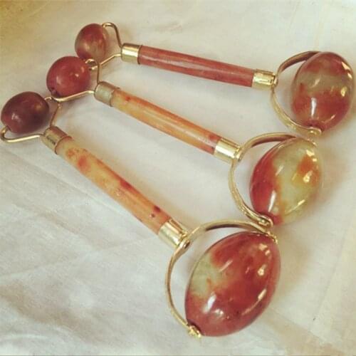 1PCS Natural Facial Beauty Tool Agate Jade Roller Face Thin Relaxation Tool Dropship face jade roller