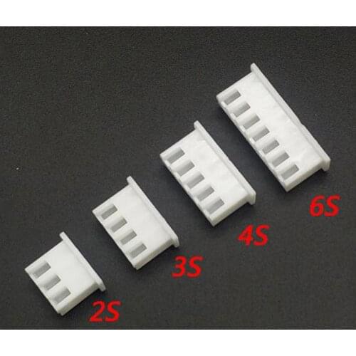 20PCs/lot 3P/2S 4P/3S 5P/4S 7P/6S Lipo Battery Balance Cable Wire Female End Connector Plug XH2.54 For FPV RC Drone Plane DIY