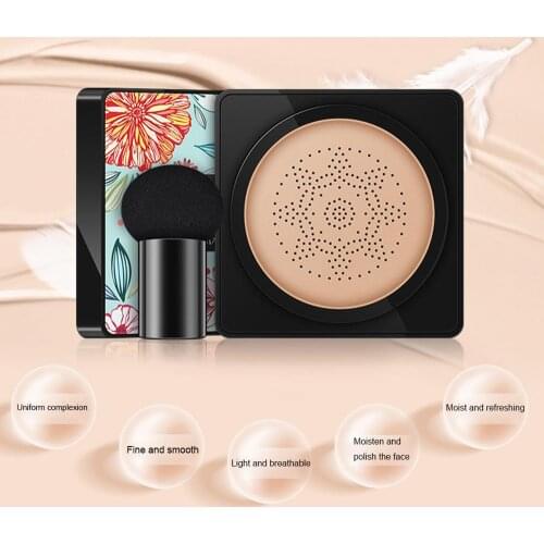 2019 Hot sale Mushroom Head BB Air Cushion CC Cream Women Concealer Foundation Concealing Breathable Makeup Bare Cosmetics