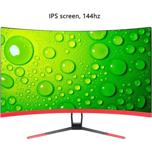 27 Inch Curved Monitor 1080P IPS Screen Led Gaming Monitor 144Hz