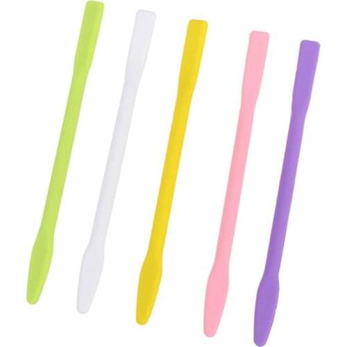 3 Packs Stirring Rod Made By Silicone Surface Stainless Steel Stick For DIY Hand Soap Making Tools
