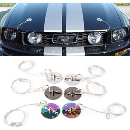 Car Engine Latch Pin Hood Pin Appearance Kit Machine Cover Lock For Racing Car CNC Billet Aluminum