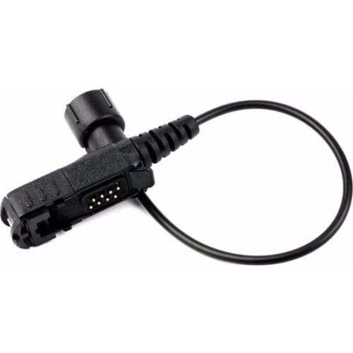 Cable For Military Bone Conduction Noise Cancelling Headset For Motorola DP2000 DP2400 DP2600 DP3441 XPR3300 XPR3500 XIR P6600