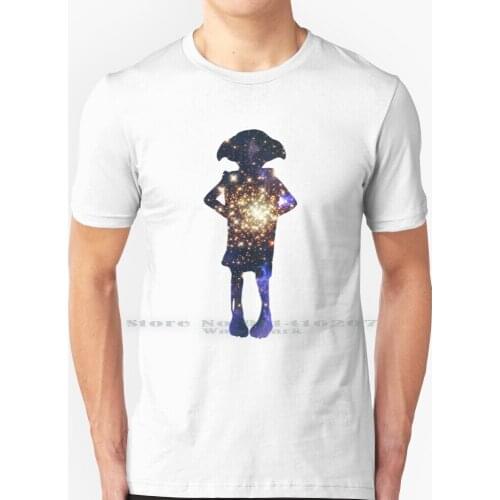 Space Dobby T Shirt 100% Pure Cotton Dobby Ron Weasley Snape Malfoy Voldemort Severus Ginny Hermione Granger Hagrid Neville