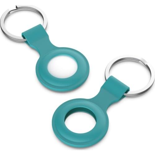 Locator Silicone Protective Case Keychain Skin Cover for Apple Airtags Anti-Lost Device Bluetooth Wireless Tracker Protector NEW