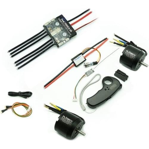 DIY Skate Board Kit 100A Dual ESC & Motor 6354 & Remote Control & Bluetooth Module & Pro Switch for Skateboard