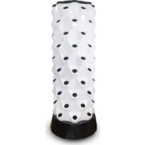 10 Layers 80 Pots Hydroponics Vertical Garden Tower Grow Kits Pineapple Tower Indoor Outdoor for Planting Herb Vegetables Fruits