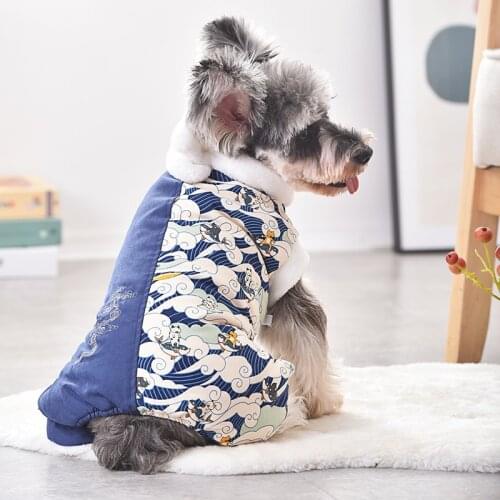 Dog Clothes Winter Warm Down Dogs Jacket Pet Dogs Costume Puppy Dress Clothes For Dog Hoodie Coat Winter Warm Clothes Apperal