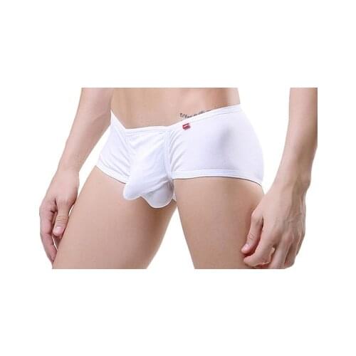 Underpants scrotum raised ventilated u-convex pouch Drop down health function boxer