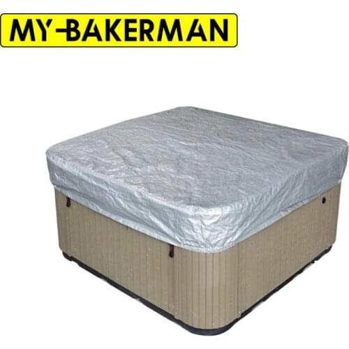 SPA bathtub swimming pool waterproof cover outdoor garden courtyard dust cover anti-fall leaves UV dust and rain cover