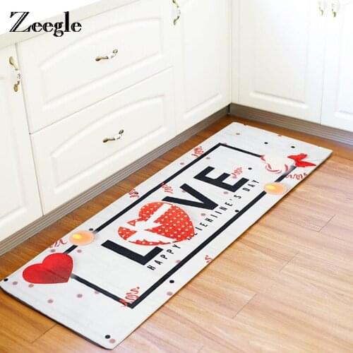 Zeegle Kitchen Mat Carpet For Living Room Floor Mat Bedroom Carpet Bedside Rug Non-slip Child Room Rug Kitchen Mats