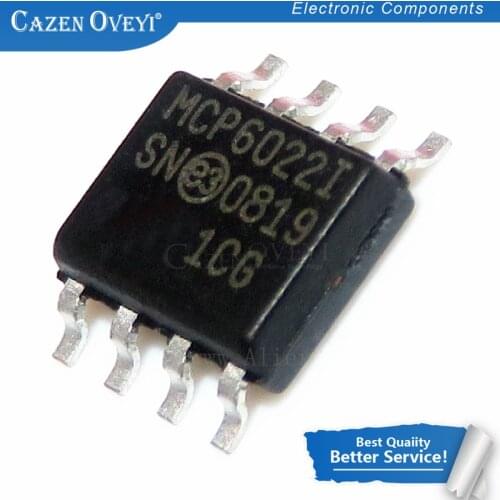 10pcs/lot MCP6022-I/SN MCP6022-I MCP6022 SOP-8 new original In Stock