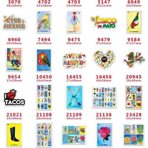 10 Pcs Cartoon Planar Resin Cabochons PR3070