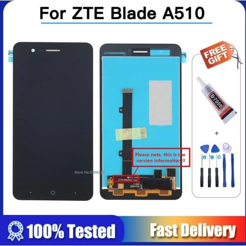 5.0 inch LCD Display For zte blade a510 Display Touch Screen Digitizer For ZTE blade a510 Screen For ZTE A510 Display Assembly
