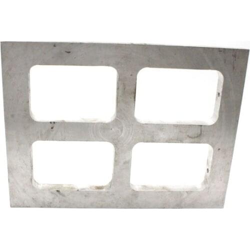 Aluminum Mould Frame Four Grid 12mm Thickness Jewelry Casting Tools