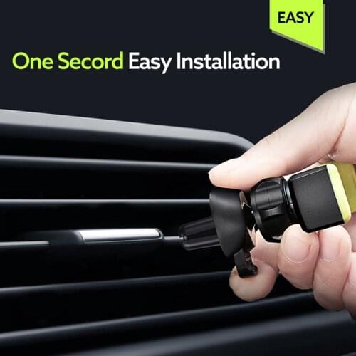 Car Holder For iPhone X 8 7 11 2019 Holder For Phone in Car 360 Rotate Air Vent Mount Car Phone Holder Mobile Phone Holder Stand