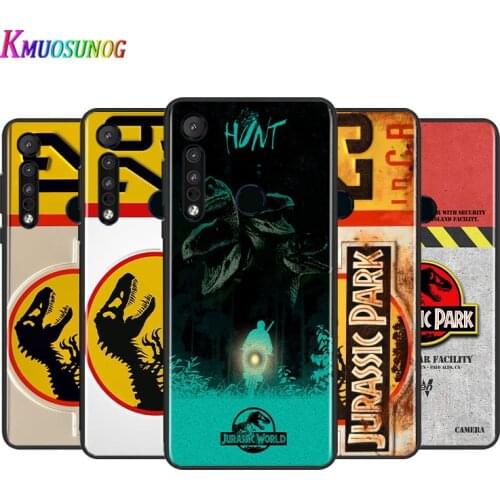 Jurassic Park Dinosaurs For Motorola G9 G8 G Stylus Power One Fusion Hyper Edge E7 E6 5G Plus Play Lite Silicone Phone Case