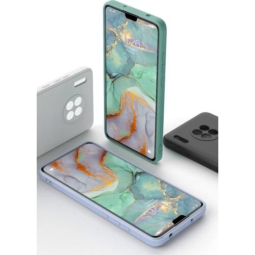 Funda de silicona líquida Original para OPPO, protector de goma suave para oppo F1S RENO 5 PRO 5K A83 F11 PRO REALME 7i C17 A73