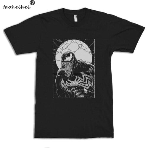Venom Black T Shirt High Quality Cotton Tee Mens and Womens Sizes