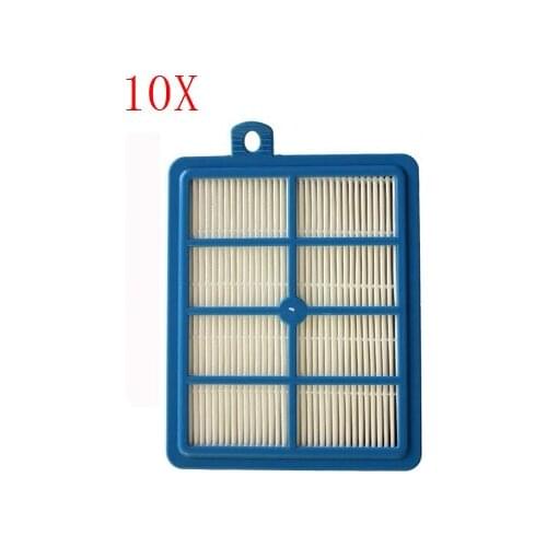 High Quality 10pcs H13 Hepa filter H12 Hepa Filte For Philips Cleaner Vacuum Cleaner parts
