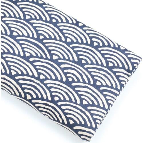 160cm*50cm retro ocean wave baby Cotton Fabric Cloth Sewing Quilting bedding apparel dress diy patchwork fabric infant cloth