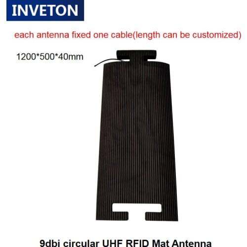 High gain mat 10dbi rfid antenna floor uhf carpets ground chip timing antenna for races rfid marathon running race timing system