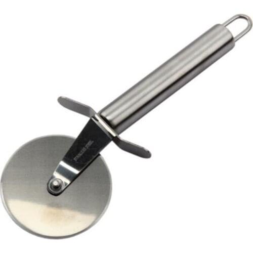 Stainless Steel Pizza Wheel Knife Bakest Pizza Cutter Knife Home Kitchen Tools Pastry Pasta Dough Round Cutter Hob