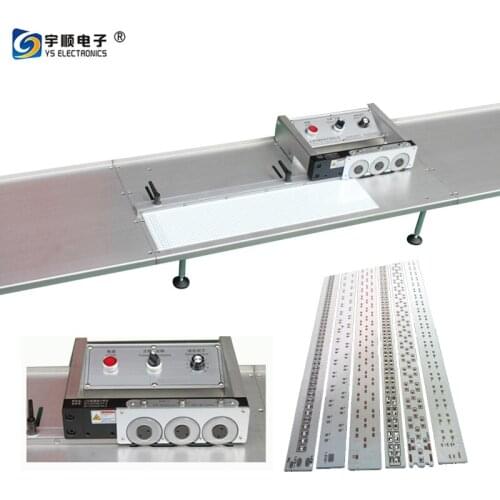 LED PCB V Cutter ,LED pcb strips with adhesive tape on the back pcb cutting machine- YSVC-3S
