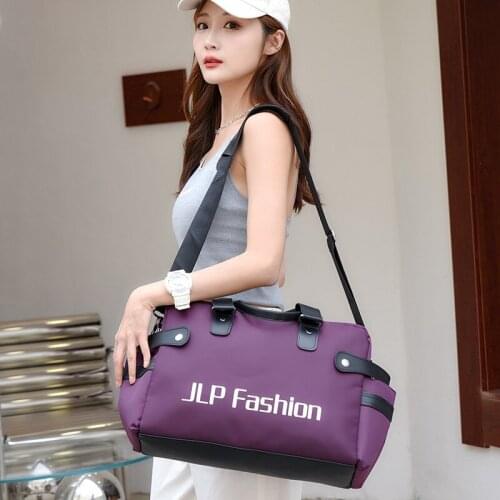 Summer Fashion Travel Bag Oxford Cloth Wet And Dry Separation Sports Bags Lightweight And Casual Female Yoga Bags