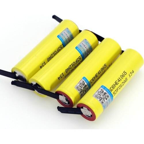 VariCore New Original HE4 2500mAh Li-lon Battery 18650 3.7V Power Rechargeable batteries Max 20A,35A discharge + Nickel sheet