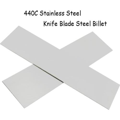 1 PCS 440c Stainless Steel Raw Material 9cr18 MO T10 D2 Die steel Quenched 440c Knife Blade Steel Billet