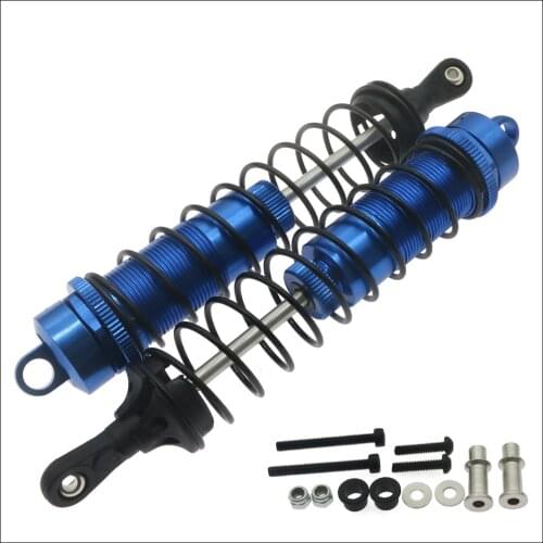 2pcs Alloy Complete rear Shock absorber for rc hobby model car 1-10 VRX Octane VETTA Karoo FTX Outlaw upgraded hop-up parts