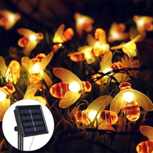 Solar LED String Garden Light Outdoor Fairy Lights 8Modes Courtyard Decoration Waterproof 7M 12M Street Garland Holiday lighting