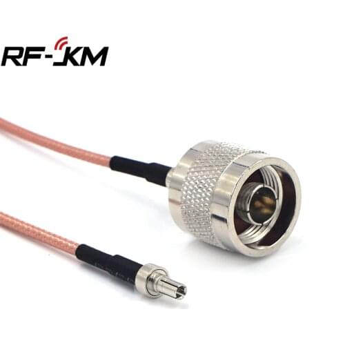 N Male Plug Right Angle To CRC9 Male Plug Coax Pigtail Wire Connector Adapter RG316 Cable For HUAWEI Network Card 20CM