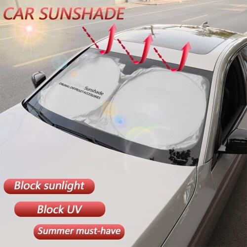 Car Windshield Sun Shade Cover Sunshade Visor For Chevrolet Spark M300 M400 Cruze Cobalt Aveo T250 T200 T300 Parasol Accessories