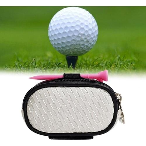 Golf Ball Storage Bag Wear Resistant Stylish Moisture-proof Golf Balls Carry Pocket Organizer Case for Outdoor