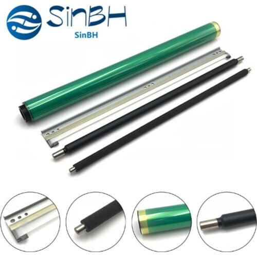 1Sets X Original Quality C258 OPC Drum+Drum Cleaning Blade+Charge Cleaning Roller+PCR Roller For Konica Minolta C258 C308 C368