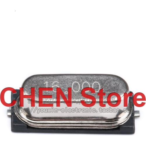 10pcs 49SMD SMD type crystal passive crystal 16MHz 20PF 20PPM 16M